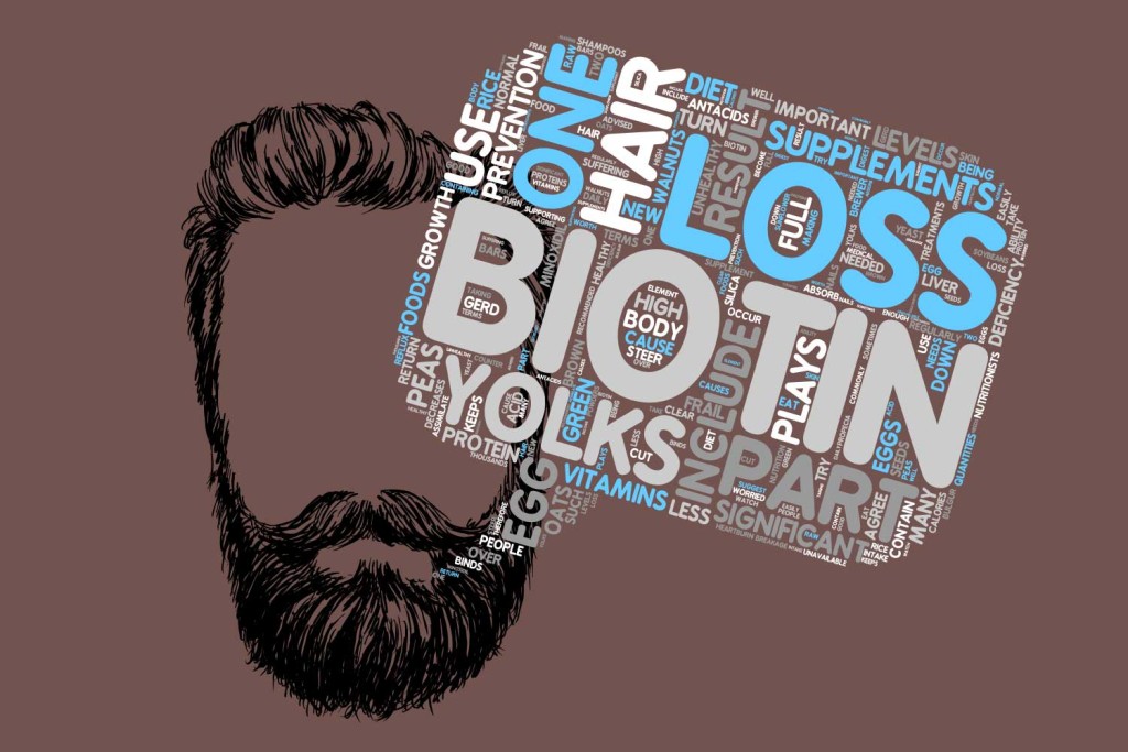 Biotin als Bartwuchsmittel geeignet?