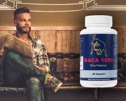 Bartwuchsmittel Maca 1000 für mehr Bartwuchs
